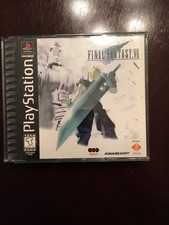 Final Fantasy 7 - PlayStation - Complete - Black Label - Tested- Great Condition