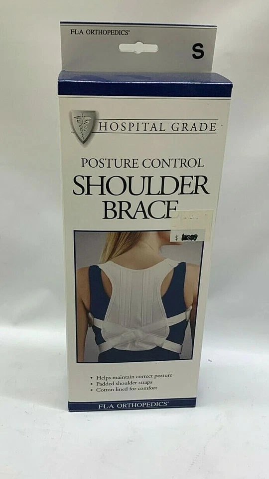 Soporte de hombro FLA Orthopedics 16-420SMSTD-blanco-las tallas varían NUEVO Foto 1 de 4