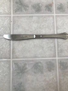 Estia Dorian Tafelmesser Edelstahl Besteck gerippt Fächermuster Made in Korea - Bild 1 von 3