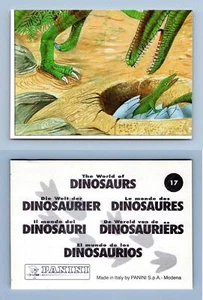 Coelophysis #17 The World Of Dinosaurs 1997 Sticker - Picture 1 of 1