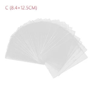 100Pcs Trading Card Protective Sleeves for Baseball Card Sports Cards Game Card - Picture 1 of 20