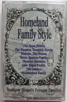 HOMELAND FAMILY STYLE SOUTHERN GOSPEL FAVORITES [NEW CASSETTE TAPE] COMPILATION - Image 1 of 4
