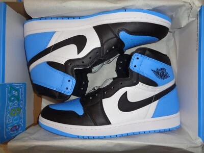 Nike Air Jordan 1 Retro High OG I UNC Toe University Blue 44EUR 10US 9UK 2023 - Bild 1 von 4