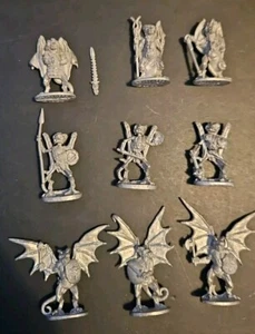 Grenadier 25mm Miniatures Fantasy Lords Dragonmen & Undead Dragonmen Metal Lot - Picture 1 of 16