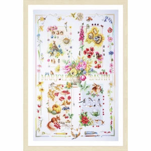 Lanarte Counted Cross Stitch Kit: Four Seasons - Picture 1 of 1