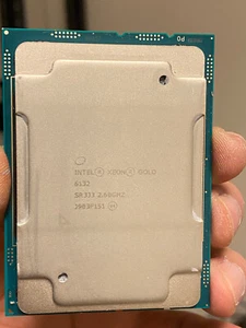 Intel SR3J3 Xeon Gold 6132 2.6Ghz 14-Core 19.25MB L3 Cache LGA3647 Processor CPU - Picture 1 of 1