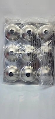 King Kooker 9BPR Stainless Steel Pepper & Tomato Roasting Rack ~ 9 Hole - Image 1 of 3