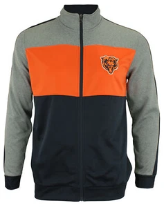 OuterStuff NFL Youth Boys Performance Full Zip Stripe Jacket , Chicago Bears - Picture 1 of 4