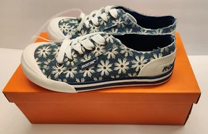 Zapatillas Rocket Dog, Jazzin Pansy, azul claro floral, talla 6M - Imagen 1 de 5