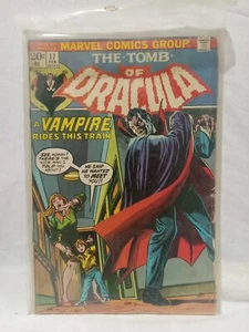 The Tomb of Dracula Vampire Rides this Train #17 Marvel Comic Book - Picture 1 of 2