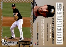 Matt Buschmann 2010 Grandstand San Antonio Missions #NNO Card