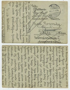 97291 - Postal de campaña - Cabaña real 4.6.1916 a Celle o Gumbinnen - Imagen 1 de 2