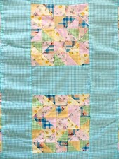 Unfinished Stitched Quilt Topper 66 X 81 - 2