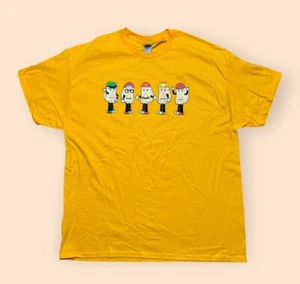 Pittsburgh Pirates Pierogi T Shirt Men’s XL Yellow SGA 5-13-21 - Picture 1 of 3
