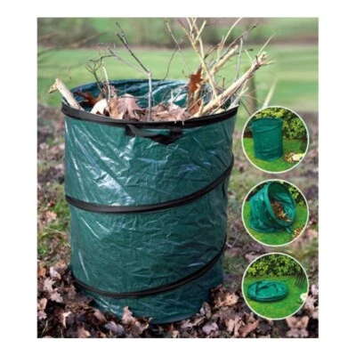 Sacco Pop Up per Sfalci Potature Foglie Erba 160 Litri Papillon cm.  Ø 55 x 68 h - Bild 1 von 3