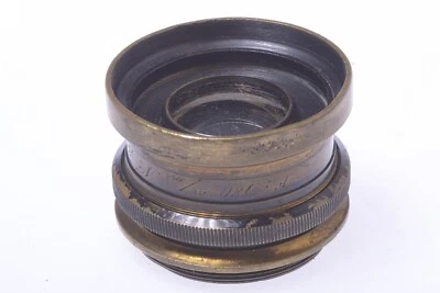✅ ROUSSEL ANTI SPECTROSCOPIQUE NO.2 180MM 7.7 LENS 4X5” CAMERA *NO APERTURE* - Image 1 of 4