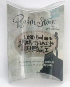U3 Lord lead me to the rock that is higher than I POCKET STONE Psalm Angelstar - Picture 1 of 4