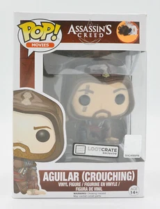 NEW Funko Pop! Movies Aguilar (Crouching) #379 Assassin's Creed Vinyl Bobblehead - Picture 1 of 5