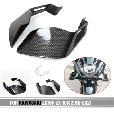 Kit de piezas de carenado para KAWASAKI ZX10R 2017-2021 alas aerodinámicas de ala fija Foto 1 de 4