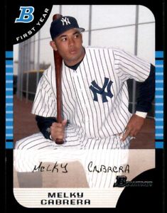 2005 Bowman Chrome Draft Picks & Prospects Melky Cabrera New York Yankees