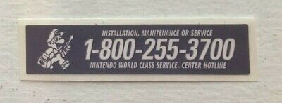 NEW Sticker Label Service Nintendo Game Boy Original DMG-01 • 4.95€