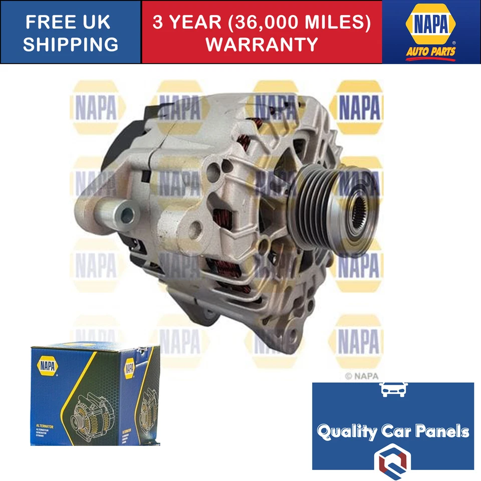 For VW Jetta 2007-2010 1.4 Napa Alternator NAL1254 - Image 1 of 1
