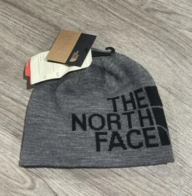 THE NORTH FACE Adulto Unisex Gorro Gorra Sombrero Perro Salado, Grueso Tejido Parche Logo Foto 1 de 4