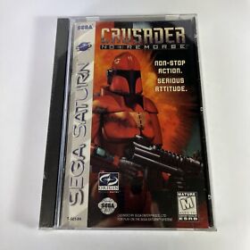 Crusader: No Remorse Sega Saturn *BRAND NEW, FACTORY SEALED*