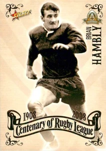 2008 PARRAMATTA EELS NRL Card BRIAN HAMBLY Centenary - Bild 1 von 2