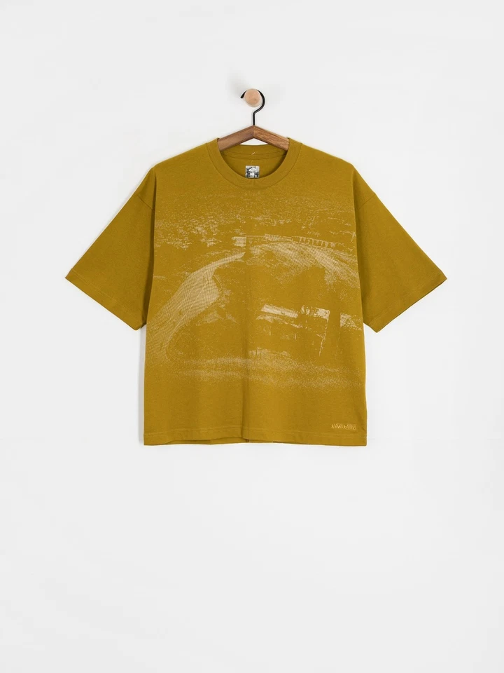 Nueva Camiseta Corta Vans Para Hombres Atiba Haze Hillz Bomb Oro Quemado Talla M Foto 1 de 1