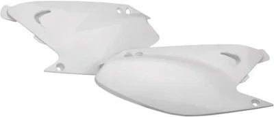 Acerbis Side Panel Number Plates White Kawasaki KX250F 04-07 - Image 1 of 4