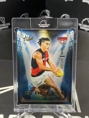 2025 AFL SELECT DEBUTANT GOLD ISAAC KAKO DG7 ESSENDON BOMBERS 054/330 - image 1 of 2