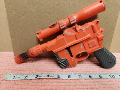 Pistola bláster Star Wars Han Solo DL-44 1996 Star Wars Han Solo Pistola LEER Foto 1 de 4
