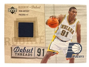 Toppa fili debutto Rookie Upper Deck 2005-06 Ron Artest DT-AR - Foto 1 di 2