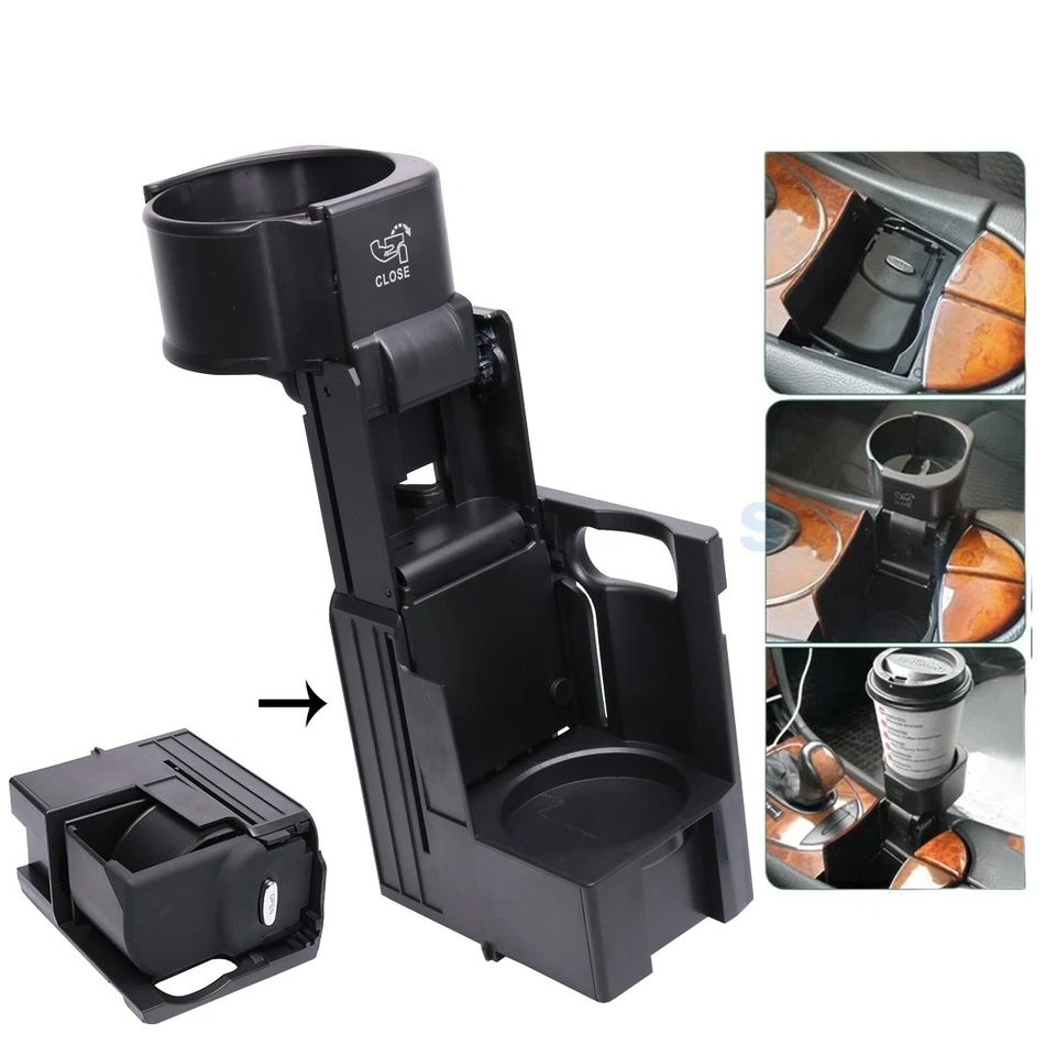 Front Retractable Cup Holder 2116800014 Fits For Benz W211 E350 E500 C219 CLS500 - Image 1 of 4