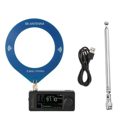 New ATS Mini V3 SI4732 Pocket Size LSB USB AM FM All Band Mini Radio Receiver - Image 1 of 4