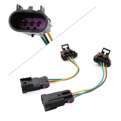 LED Headlight Harness Plug Repair Kit For POLARIS Replaces 2411711 2411712 - Image 1 of 4