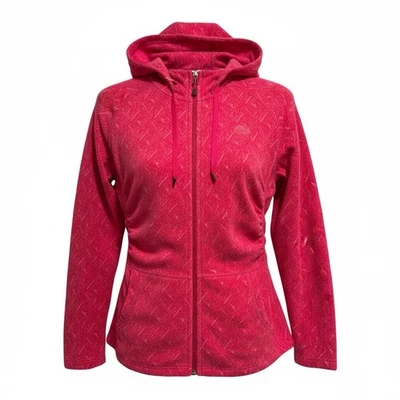 Женская флисовая куртка с капюшоном на молнии The North Face Цвет розовый Размер XL - Изображение 1 из 4
