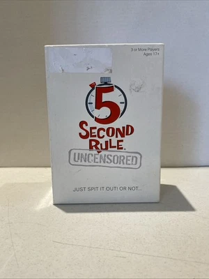 PlayMonster Regla de 5 segundos caja abierta sin censura pero nunca usada Foto 1 de 4