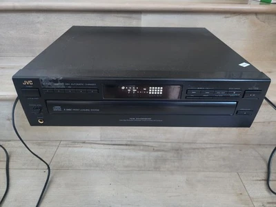 JVC XL-F108BK CD Changer 5 Compact Disc Player No Remote Tested and Working - Image 1 of 4
