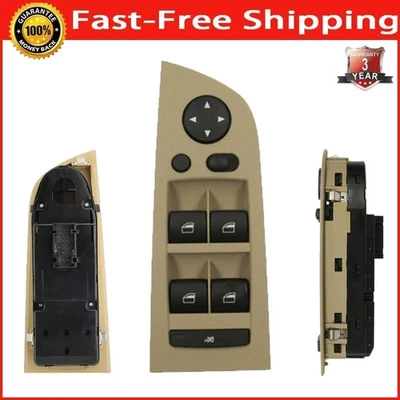 Interruptor ventana delantera izquierda 61316948634 para BMW 335d 2009-10 3,0 L, 2008-09 M3 4,0 L Foto 1 de 4