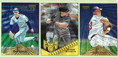 Pinnacle Starburst #125 1996 John Olerud #172 Dante Bichette #95 Terrell Wade Foto 1 de 2