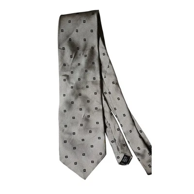 Corbata plateada vintage Pierre Balmain para hombre  Foto 1 de 4