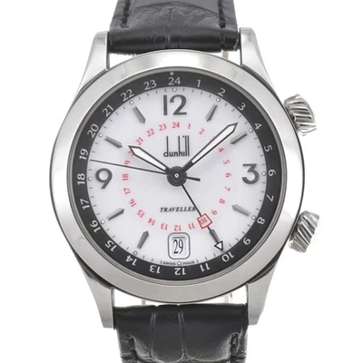 Reloj automático para hombre Dunhill Cityscape Traveler 8024 GMT J#142685 con papel Foto 1 de 4