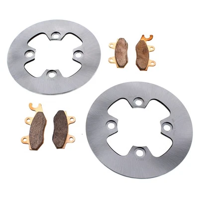 Brake Rotors and Pads for Kawasaki Teryx 4 750 KRF750 LE 2012 2013 Front MudRat - Image 1 of 4