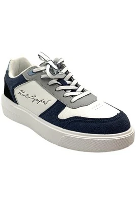 Zapatilla deportiva Karl Lagerfeld de caña baja para hombre azul/blanco Foto 1 de 3