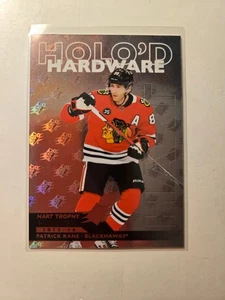 2024/25 Upper Deck SPx PATRICK KANE Holo’d Hardware Silver 1:267 Packs - Chicago - Picture 1 of 2