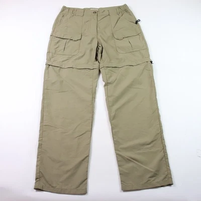 LL Bean Convertible Cargo Pants Womens Small Brown Performance Hiking O CFL3 - Image 1 of 4
