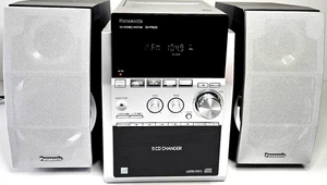 Panasonic SA-PM533 W/SB PM29 Speakers Stereo System 5 CD Player Tape AM/FM. - Picture 1 of 22