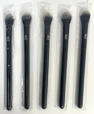 NEW (5X) Moda Pro BMX-265 Glow Makeup Brush Black - 5 pc Lot - Image 1 of 4